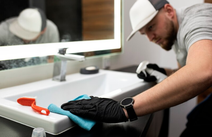 Office window cleaning service by Neon Clean in Santa Barbara, California