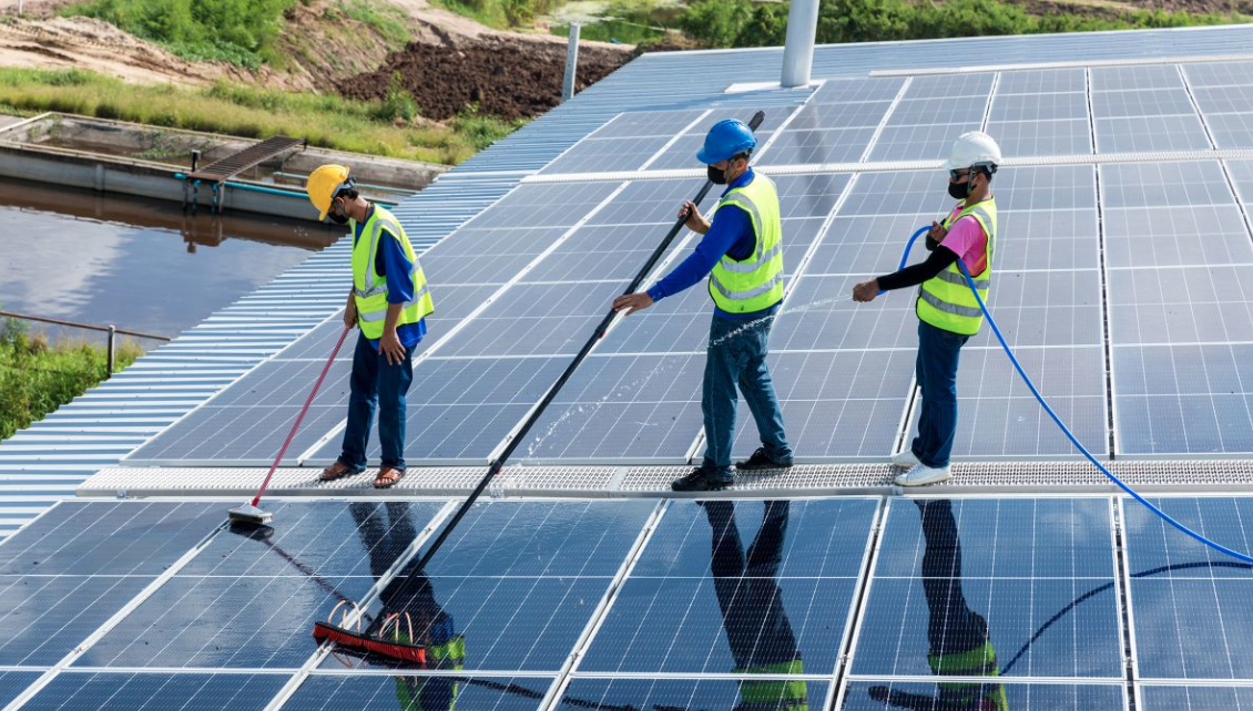 Professional Solar Panel Cleaning in Santa Barbara