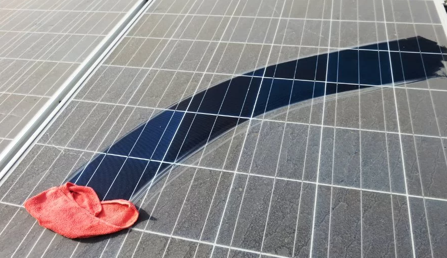 Solar Panel Cleaning Results in SB