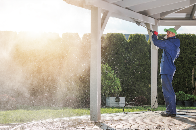 pressure washing